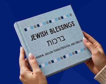 Joods zegeningenboek, een uniek cadeau voor Joodse vrienden en familie.