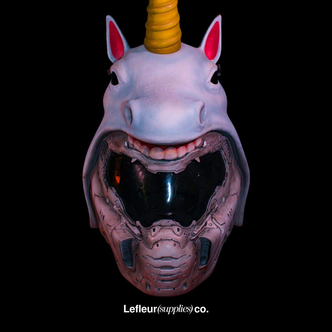 Doom Eternal: Doomnicorn Helmet - Etsy
