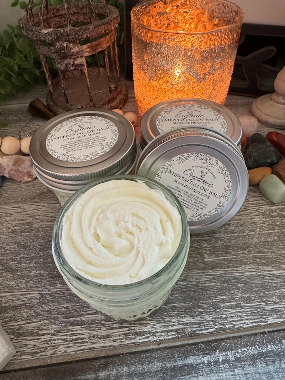 Organic Grass-Fed Tallow Balm | Flowers and Sunshine Scent