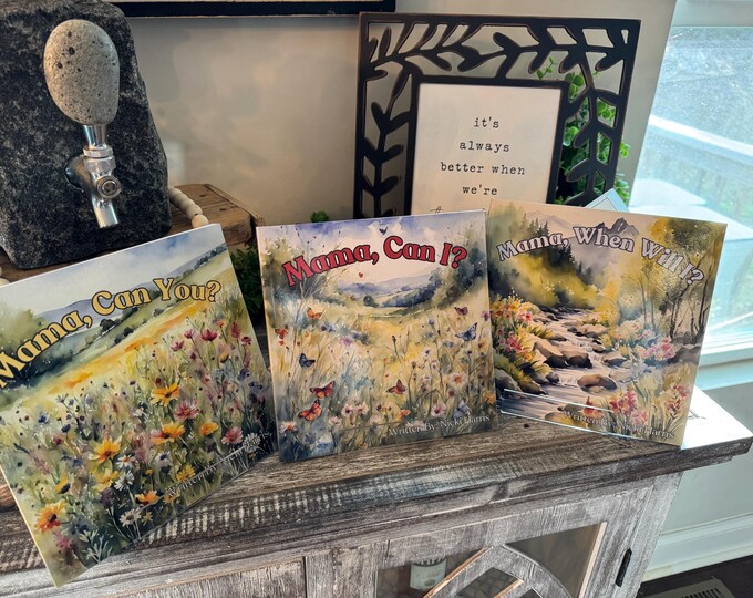 Sweet Childrens Book Trilogy Set | Kids Storybook Collection | Illustrated Bedtime Stories | Early Reader Books | Unique Gift For Children