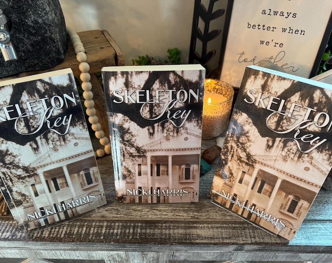Skeleton Key | Romantic Mystery Novel | Romance, Intrigue & Suspense | Love Story with Secrets | Book Gift