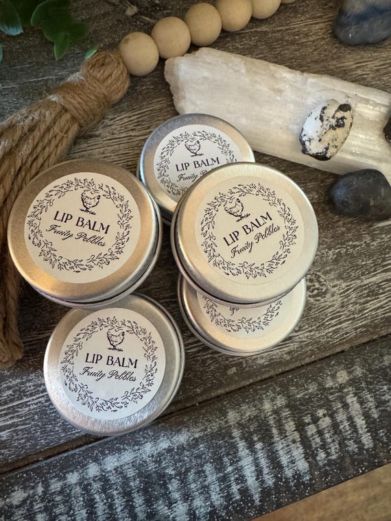 Organic Grassfed Tallow Lip Balm 3-Pack: Natural Skincare
