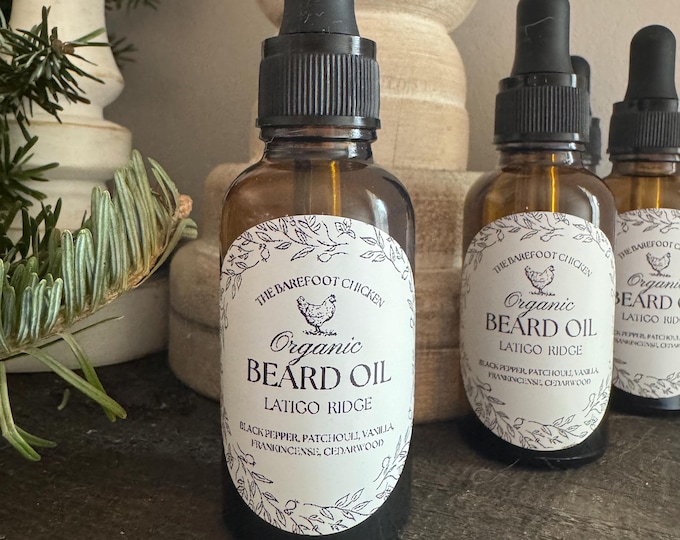 NEW Latigo Ridge Tonic No.7 Black Pepper Patchouli Cedarwood Scent, Argan & Jojoba Oil