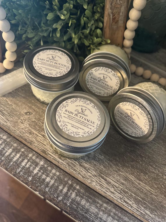 Organic Tallow Baby Diaper Rash Salve/Whipped Butter – Lavender Chamomile Balm