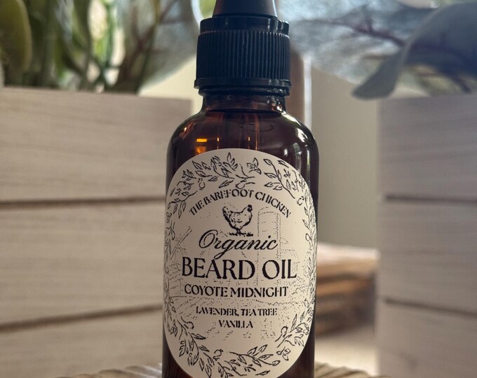 Coyote Midnight Beard Tonic No.4: Lavender, Tea Tree & Vanilla
