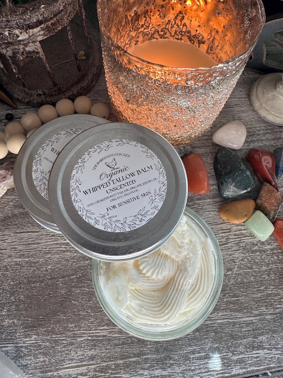 Organic Grass-Fed Tallow Balm | Unscented