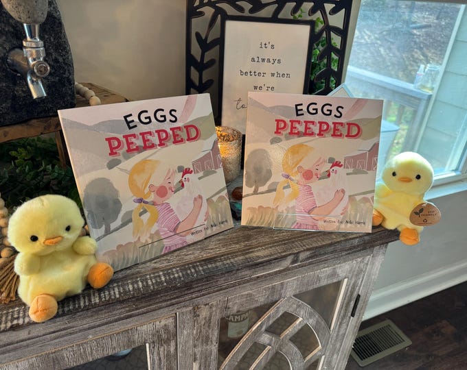 Farm Childrens Book and Plush Set | Kids Storybook Plushy | Illustrated Bedtime Stories | Early Reader Books | Unique Gift For Children