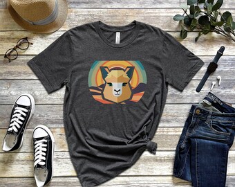 Alpaca Retro T-Shirt, Vintage Alpaca Shirt, Alpaca Lover, Fun Alpaca T-Shirt, Alpaca Lover Gift Shirt, Fun Retro Alpaca Shirt, Animal Lover