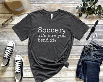 Fútbol es cómo lo doblas camisa, regalo de fútbol divertido, camiseta de fútbol divertida, regalo de fútbol para él, regalo de fútbol para ella, camiseta de fútbol, camiseta de fútbol unisex