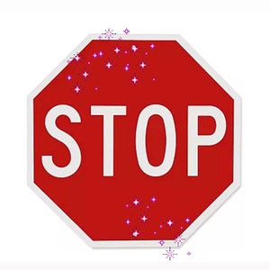 Stop someone or something