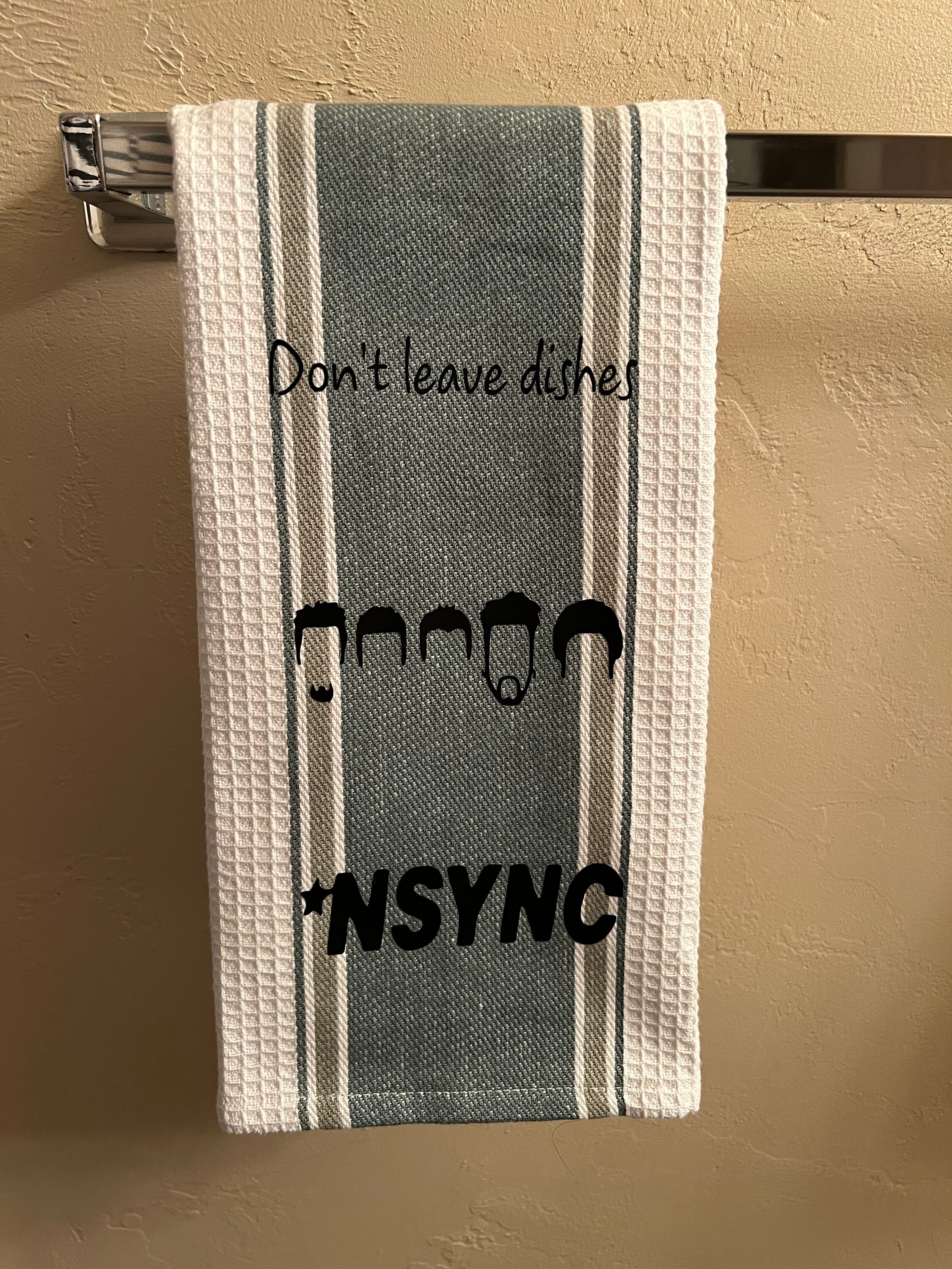 NSYNC Dish Towel Etsy