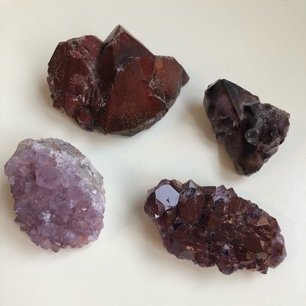 Thunder Bay amethyst *Imperfect* cluster bundle (4E)