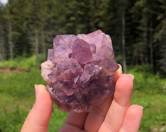 Purple Thunder Bay amethyst cluster (H5)
