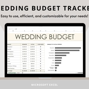 Wedding Budget Spreadsheet Planner | Wedding Checklist | Wedding Budget Template | Wedding Spreadsheet