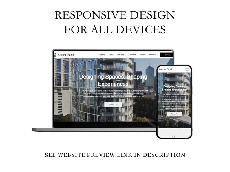 Architecture Firm Wix Studio Template, Interior Home Design Portfolio ...