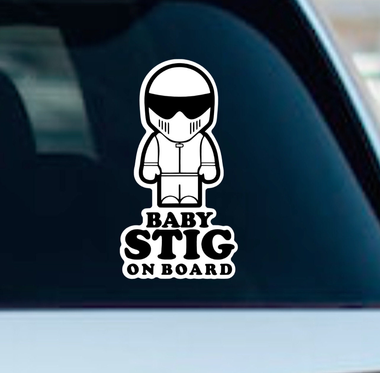 I Am The Stig Jdm Car Window Decal Stickers | Custom Made In The USA - Foto 10