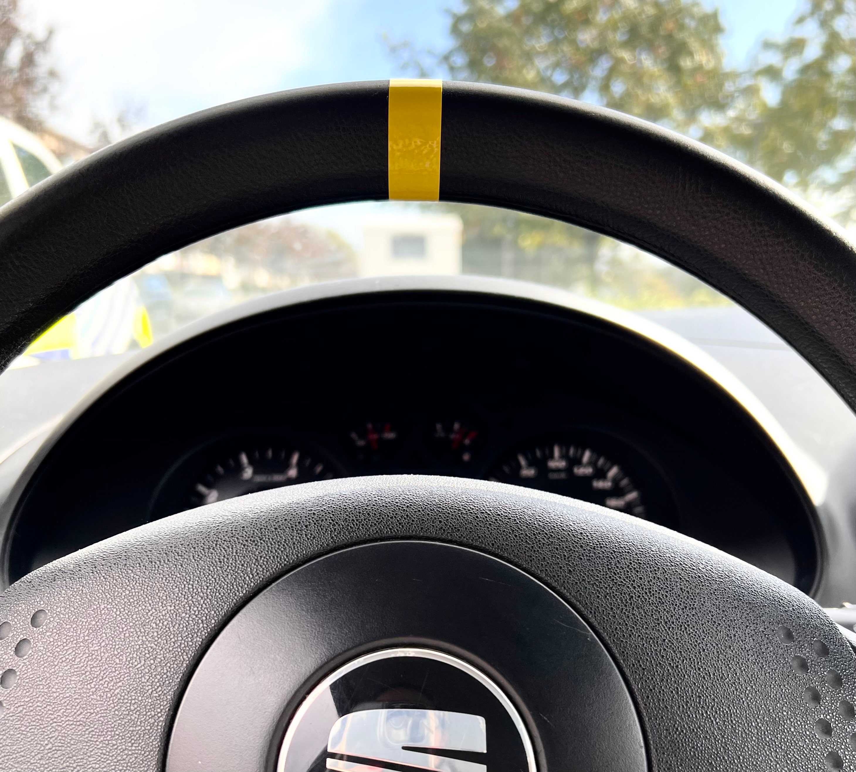 Steering Wheel Decal -  UK