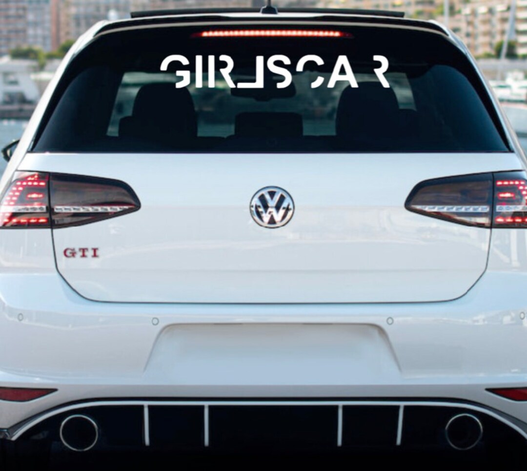 Girls Car Sticker / Decal. Etsy