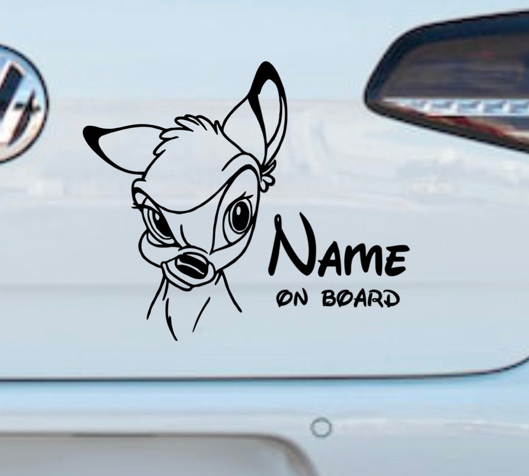 Reineer R Sticker Personalized Reind With Name Sticker / Decal. - Etsy