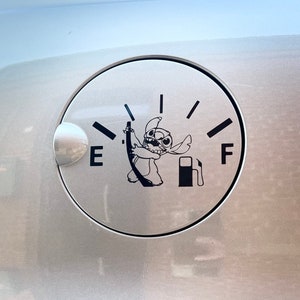 Sti fuel cap cover sticker / decal.