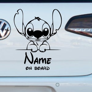 Personalized baby on board sticker / decal.