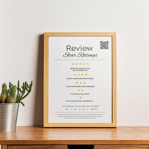 Airbnb Review Template Editable Airbnb Canva Vacation Rental Etsy
