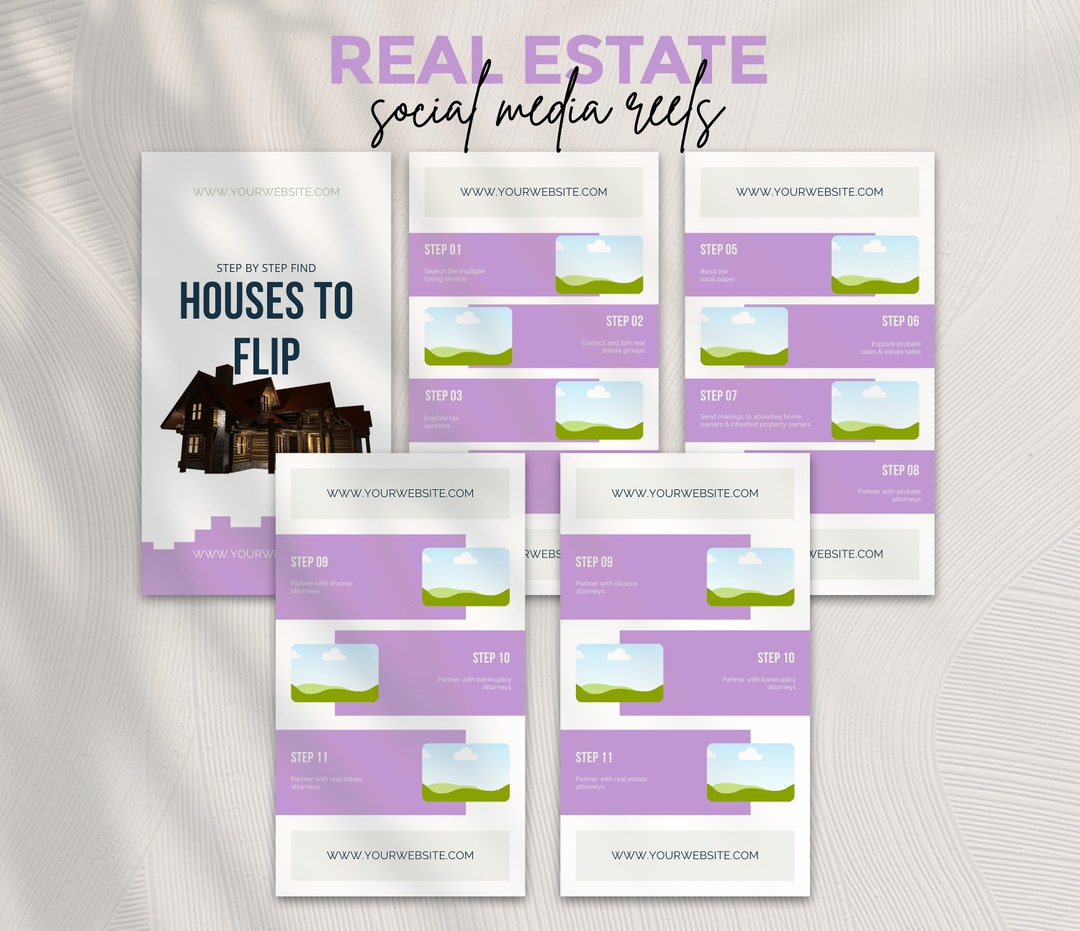Realtor Reel Cover Real Estate Instagram Reel Templates Etsy