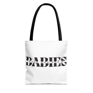 Fourre-tout pour la fête des mères, meilleur cadeau pour maman, sac pour papa, cadeau chrétien, sac de gratitude, louanges de Thanksgiving, foi, Dieu merci pour mes bébés, sac fourre-tout