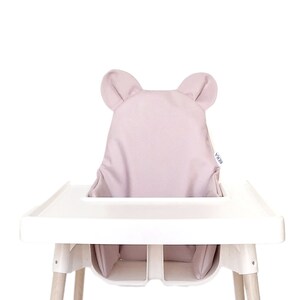 Cover Ikea Antilop cushion / Powder pink cushion for highchair / Cover pink for Antilop Ikea zdjęcie 1