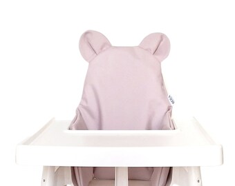 Cover Ikea Antilop cushion / Powder pink cushion for highchair / Cover pink for Antilop Ikea