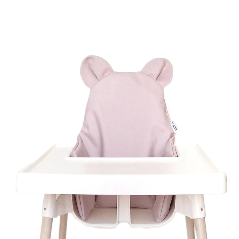 Cover Ikea Antilop cushion / Powder pink cushion for highchair / Cover pink for Antilop Ikea zdjęcie 1