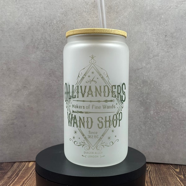 Wizard Wand Shop Beer Can Water Bottle