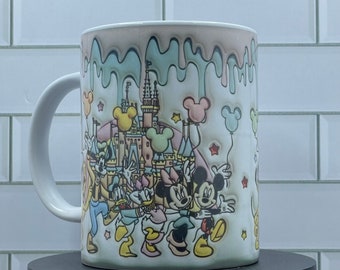 Pastel Disney Puffy Mug