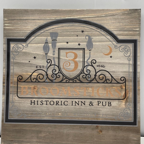 Three Broomsticks - Etsy UK