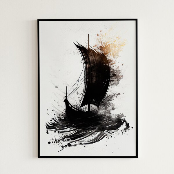 Viking Longship Etsy