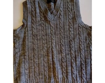 Vintage Country Squire par Jantzen papy pull gilet taille XL