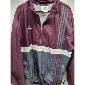 Purple Adidas Track Jacket - Etsy