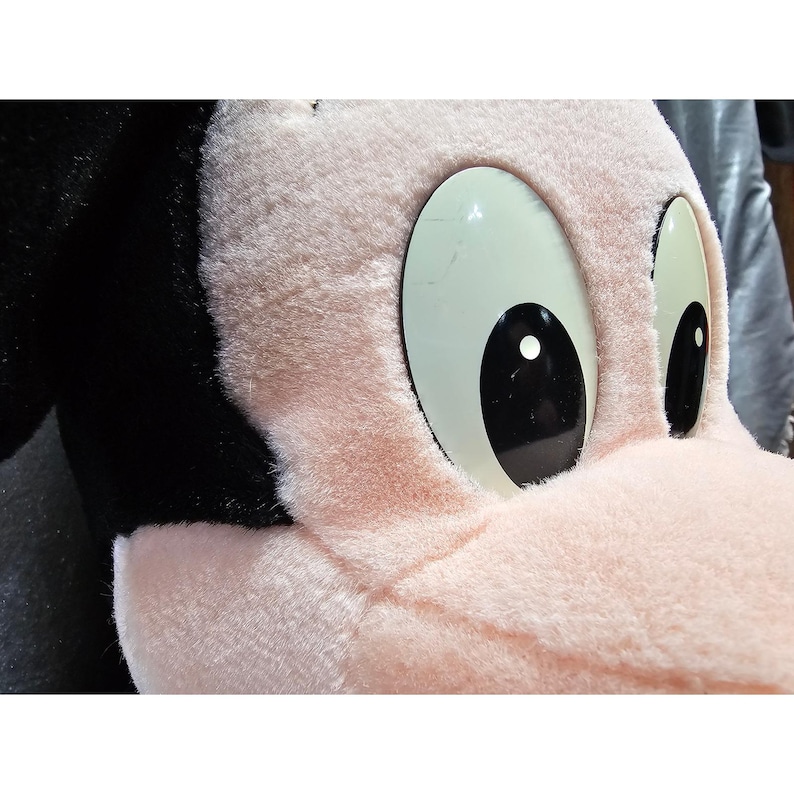 Disney Mickey Mouse Large 24 Inch Plush Stuffed Animal Classic Red Shorts Yellow image 9