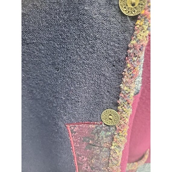 Koret Multicolored Button Front Wool Cardigan Swe… - image 17