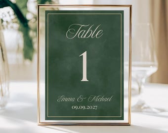 Luxe bruiloft tafelnummersjabloon oud geld thema tafelnummer bewerkbare canvassjabloon bruids tafelbord afdrukbare bruiloft tafelnummers