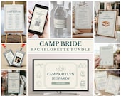 Camp Bachelorette Bundle – Canva Camp Bachelorette Game Templates Digital Printable Games Camp Bachelorette Signs Bachelorette Jeopardy