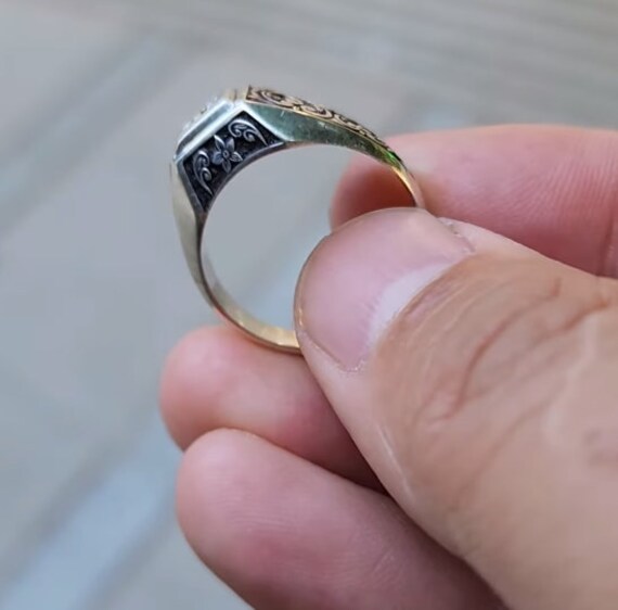 Handmade Ring With Hirz E Jawad Ring Shia Band Beautiful