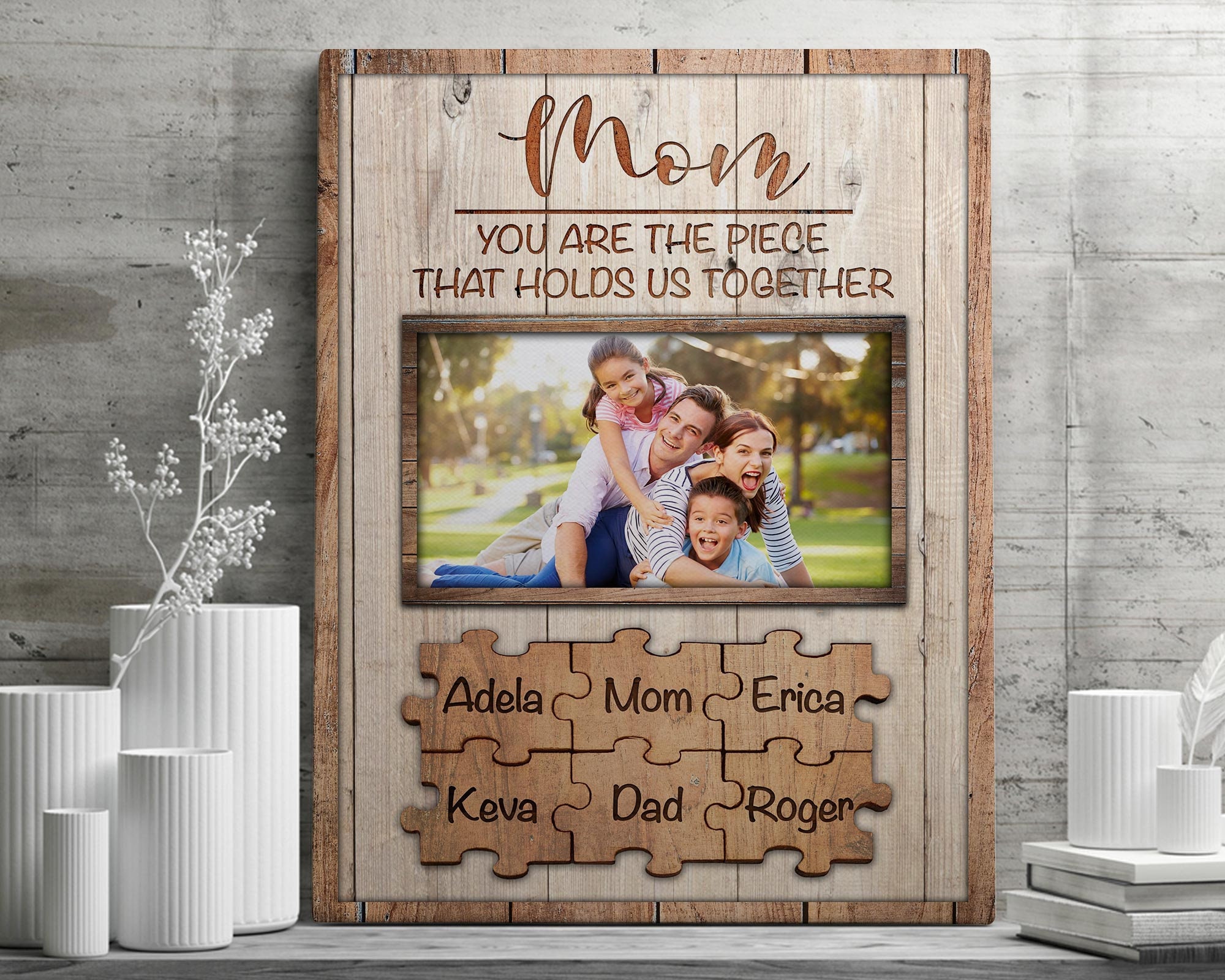 Unique Mom Christmas Gifts Memorial Mom Gifts Personalized Mom Photo  Collage Wall Art - Oh Canvas