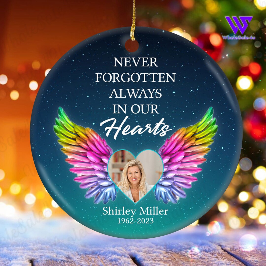 Memorial Christmas Ornament Loss of Mother in Memory Etsy