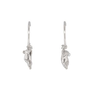 Noosa Koala Hoop Earrings | Sterling Silver Koala Earring | Australian Koala Earrings | Cute Koala Hoop Earrings