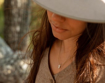 Petite Koala Necklace on chord | Sterling Silver Koala Charm | Australian Souvenir Jewellery | 925 pendant adjustable