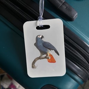 Personalized Cardinal Luggage Tag Women's Bag Tag Bird -  Canada