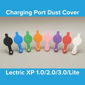 Charging Port Dust Cover for Lectric XP eBikes (Multiple Colors)