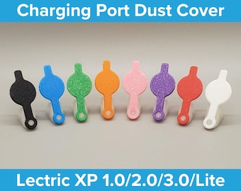 Charging Port Dust Cover for Lectric XP eBikes (Multiple Colors)
