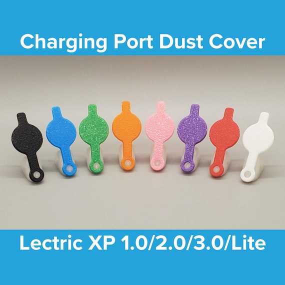 Charging Port Dust Cover for Lectric XP Ebikes (multiple Colors